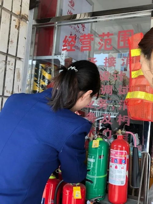 集美消防在行動 筑牢安全防線，規范消防器材銷售市場